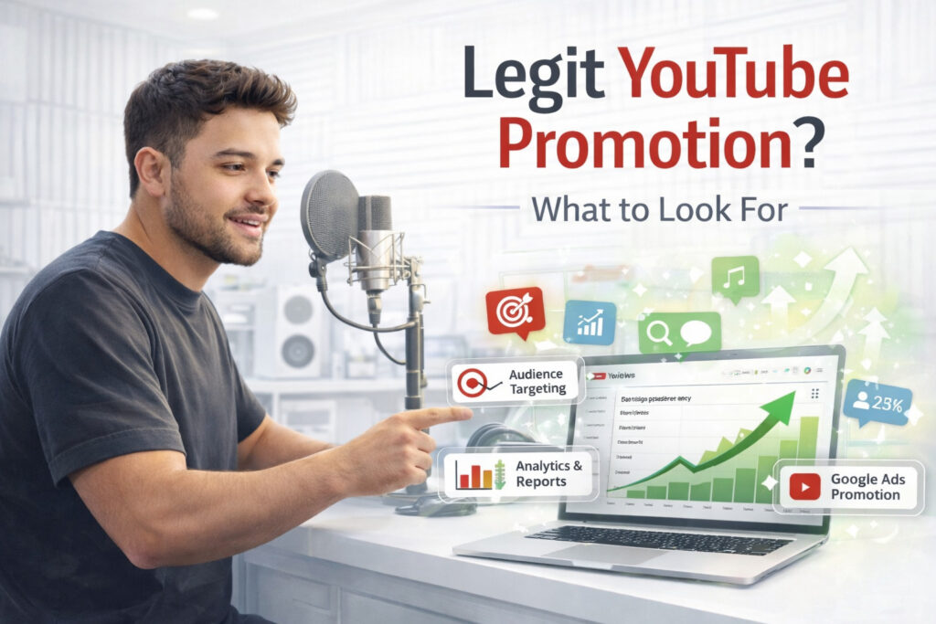 Top Features to Look for in a Legit YouTube Promotion Service